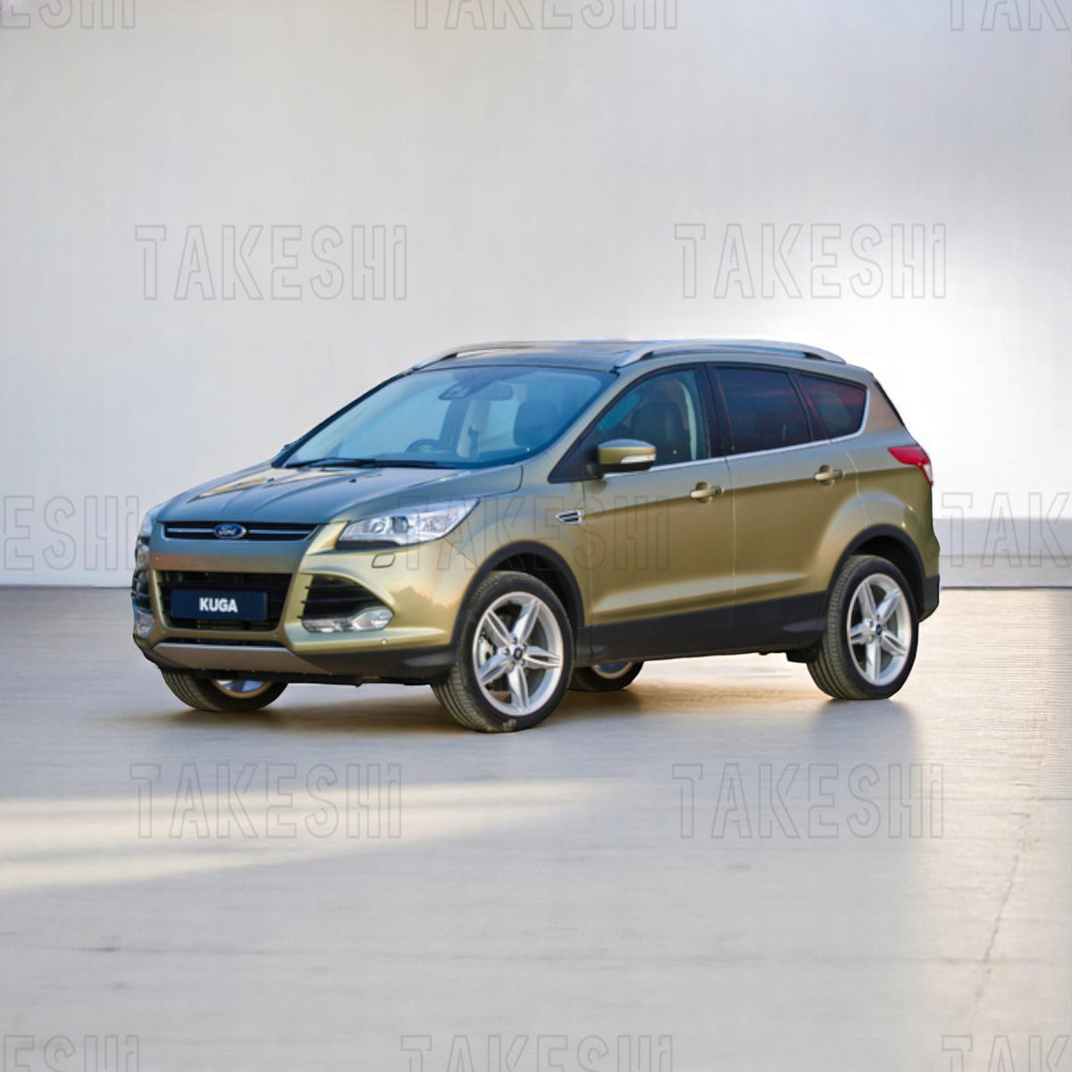 TAKESHI 武藤車藝|FORD 福特|專車專用菱格紋地毯腳踏墊