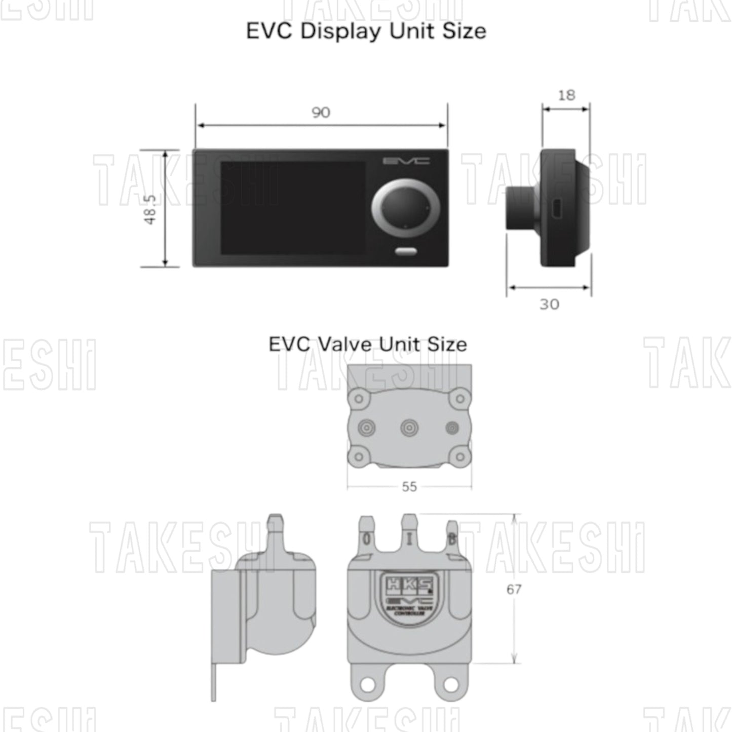 HKS|EVC7 電子式渦輪壓力控制器|日本原裝進口|代購