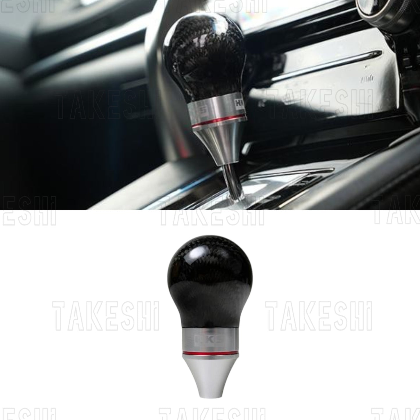 HKS|正品 碳纖維排檔頭|JDM 改裝|自排專用|日本品牌