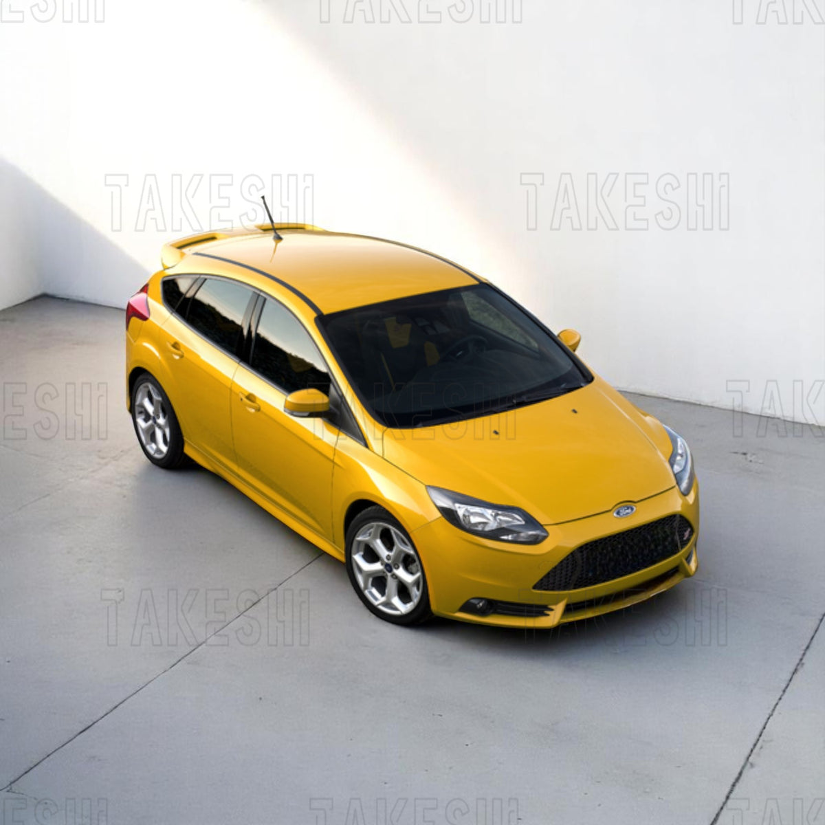 TAKESHI 武藤車藝｜FORD 福特｜專車專用菱格紋地毯腳踏墊