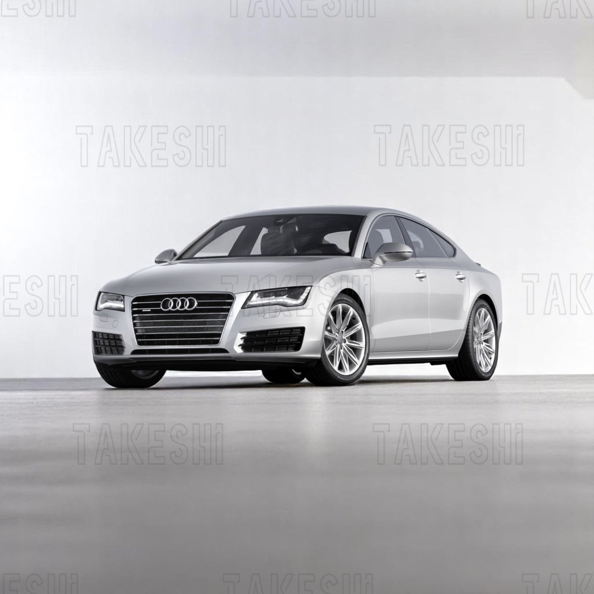 TAKESHI 武藤車藝｜AUDI 奧迪｜專車專用菱格紋地毯腳踏墊