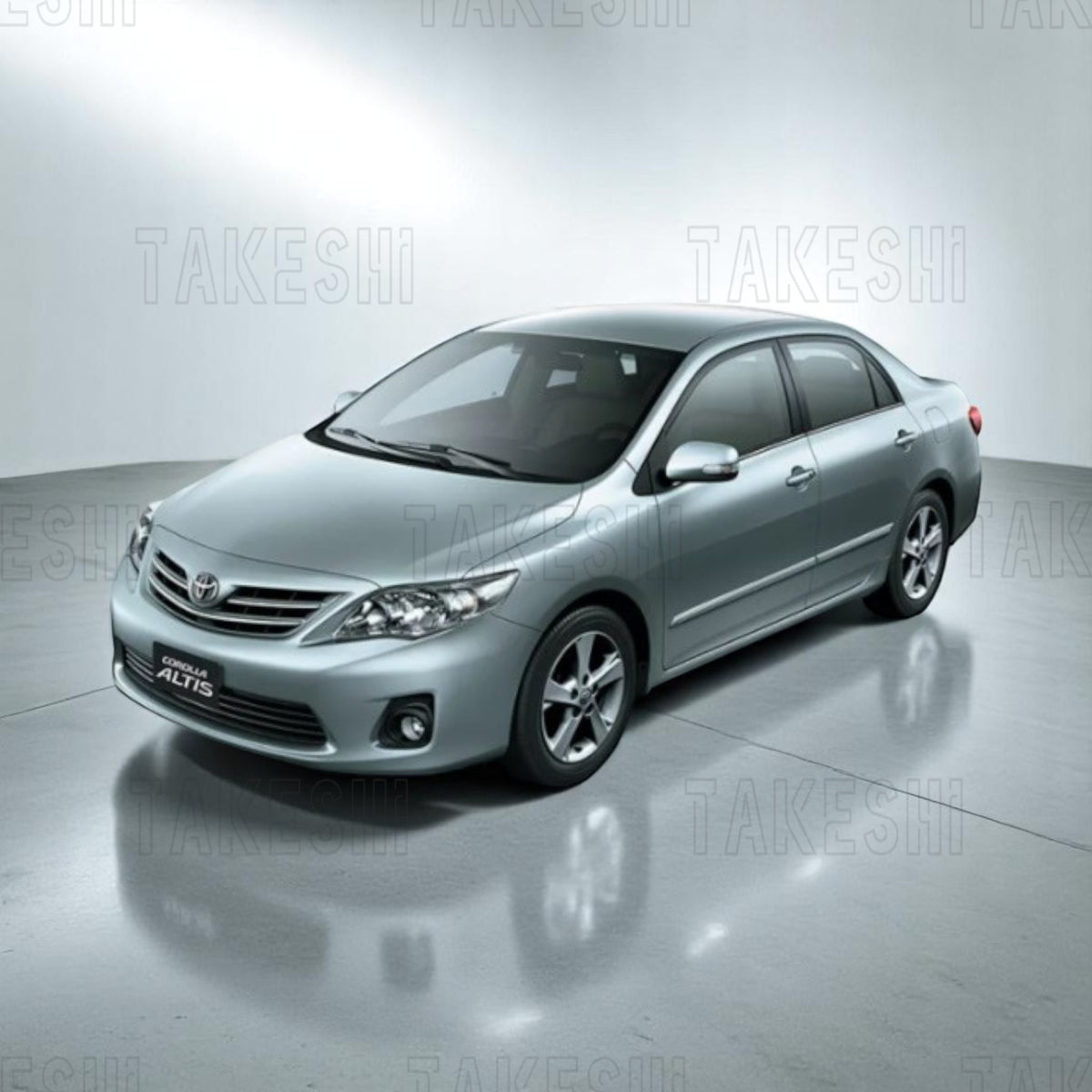 TAKESHI 武藤車藝｜TOYOTA 豐田｜專車專用菱格紋地毯腳踏墊