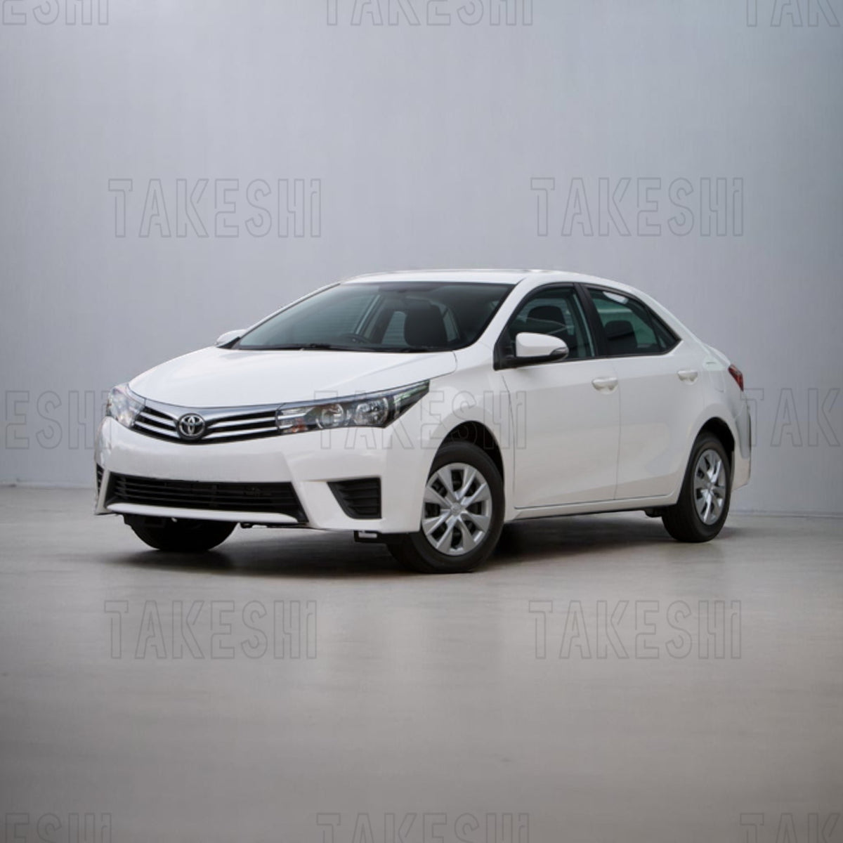 TAKESHI 武藤車藝｜TOYOTA 豐田｜專車專用菱格紋地毯腳踏墊