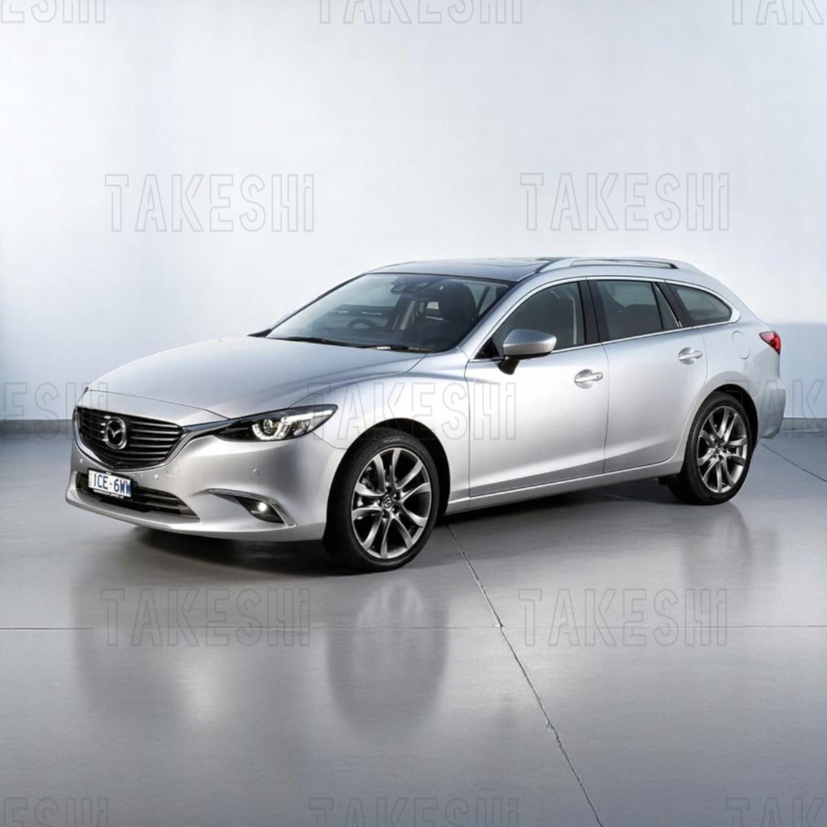 TAKESHI 武藤車藝｜MAZDA 馬自達｜專車專用菱格紋地毯腳踏墊