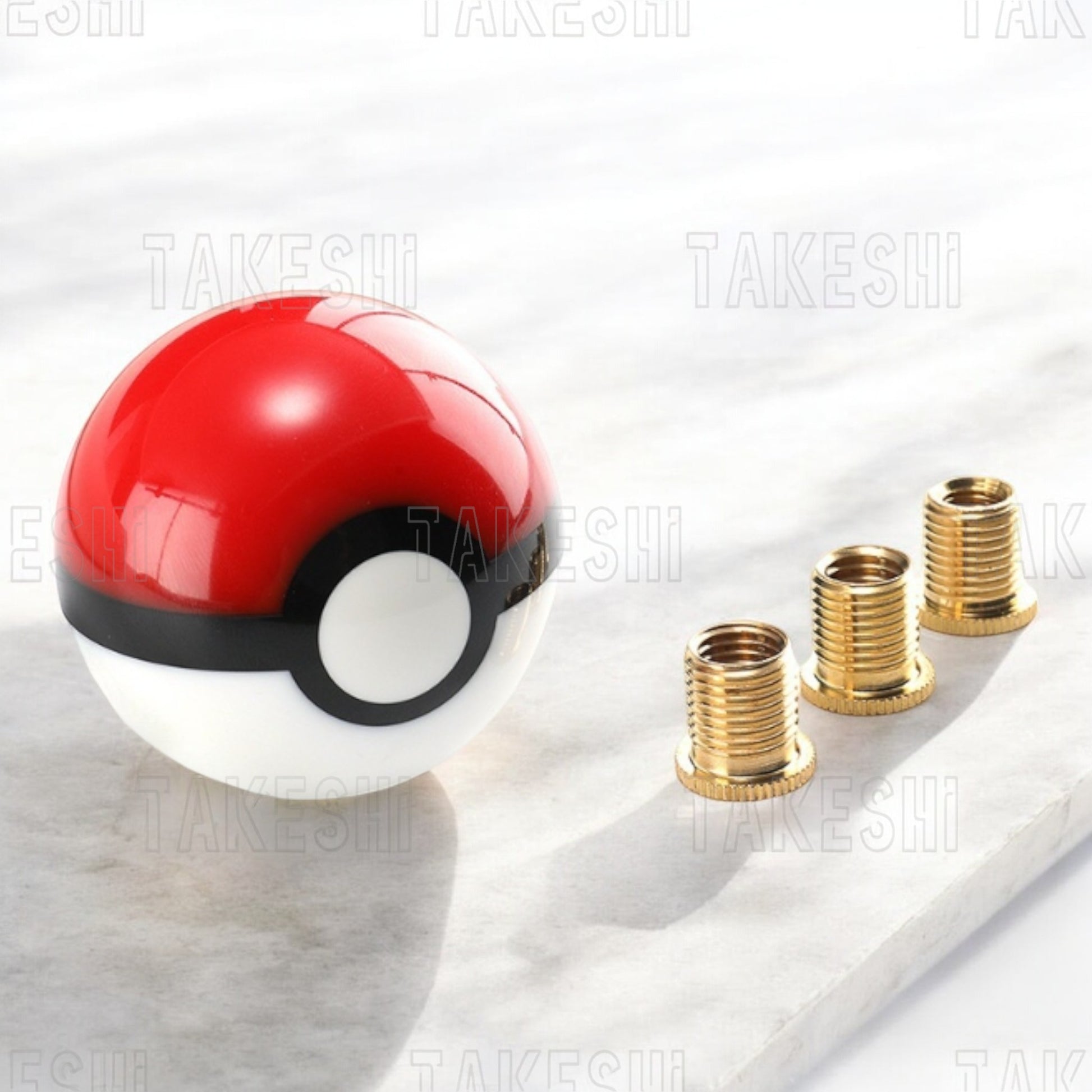 TAKESHI 武藤車藝｜POKEMON 神奇寶貝 寶貝球排檔頭｜手排車專用 球型排檔頭｜換檔手感升級