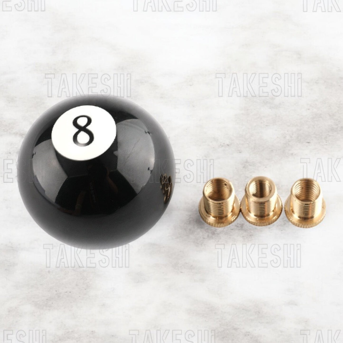 TAKESHI 武藤車藝｜8BALL 八號球 排檔頭｜手排車專用 球型排檔頭｜換檔手感升級