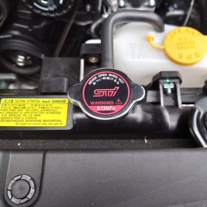 TAKESHI 武藤車藝｜STI RADIATOR CAP 水箱蓋｜日本原裝進口｜1.3kg 高壓｜EJ FA FB 專用
