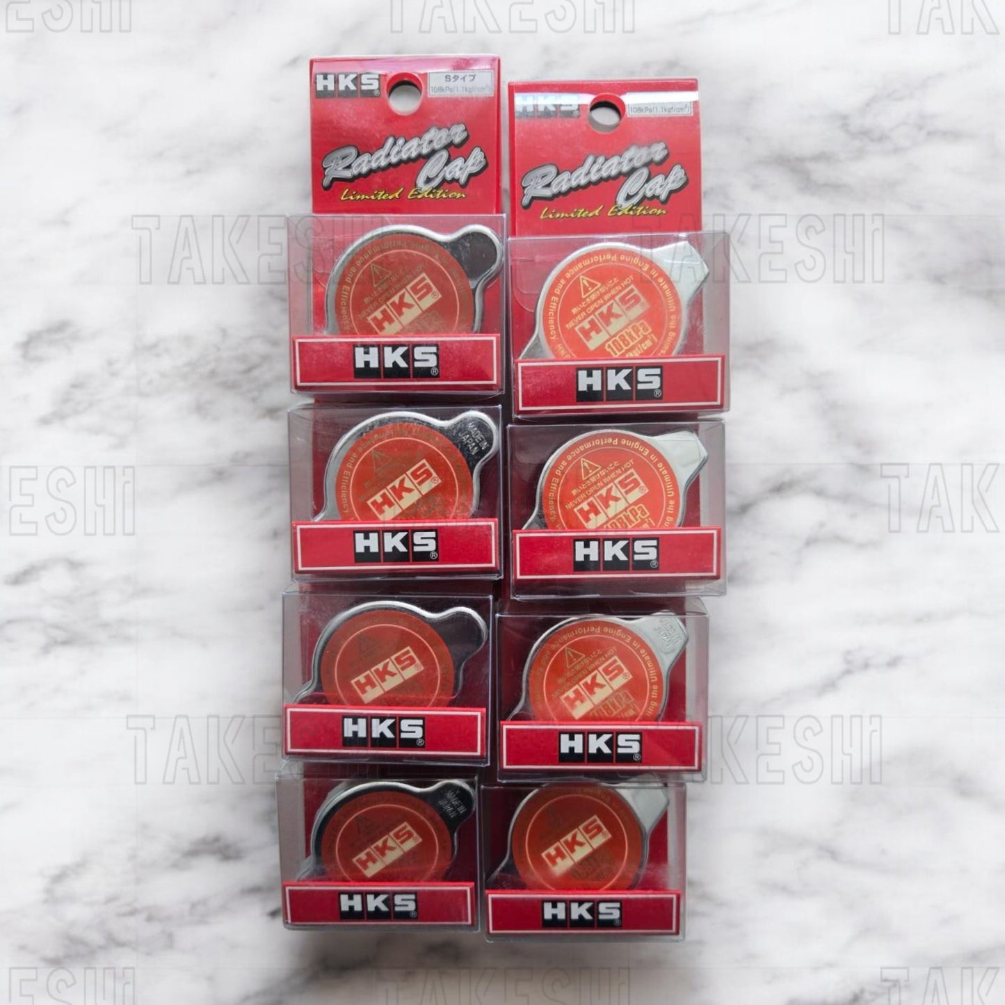 HKS｜RADIATOR CAP 水箱蓋｜日本原裝進口｜1.1Bar｜N小頭／S大頭