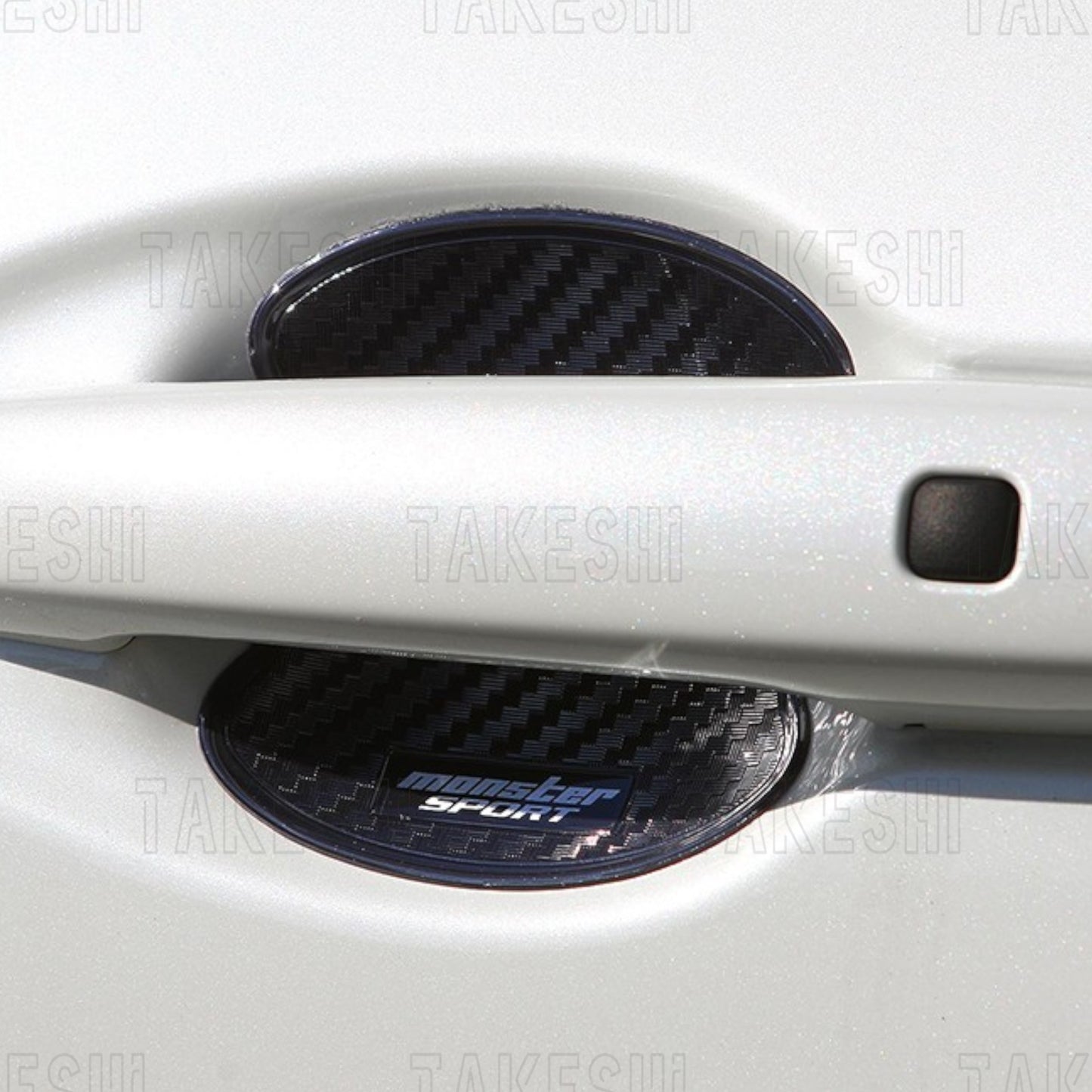 MONSTER｜SUZUKI SWIFT SPORT ZC33S MONSTER 碳纖紋門碗保護貼｜日本純正部品