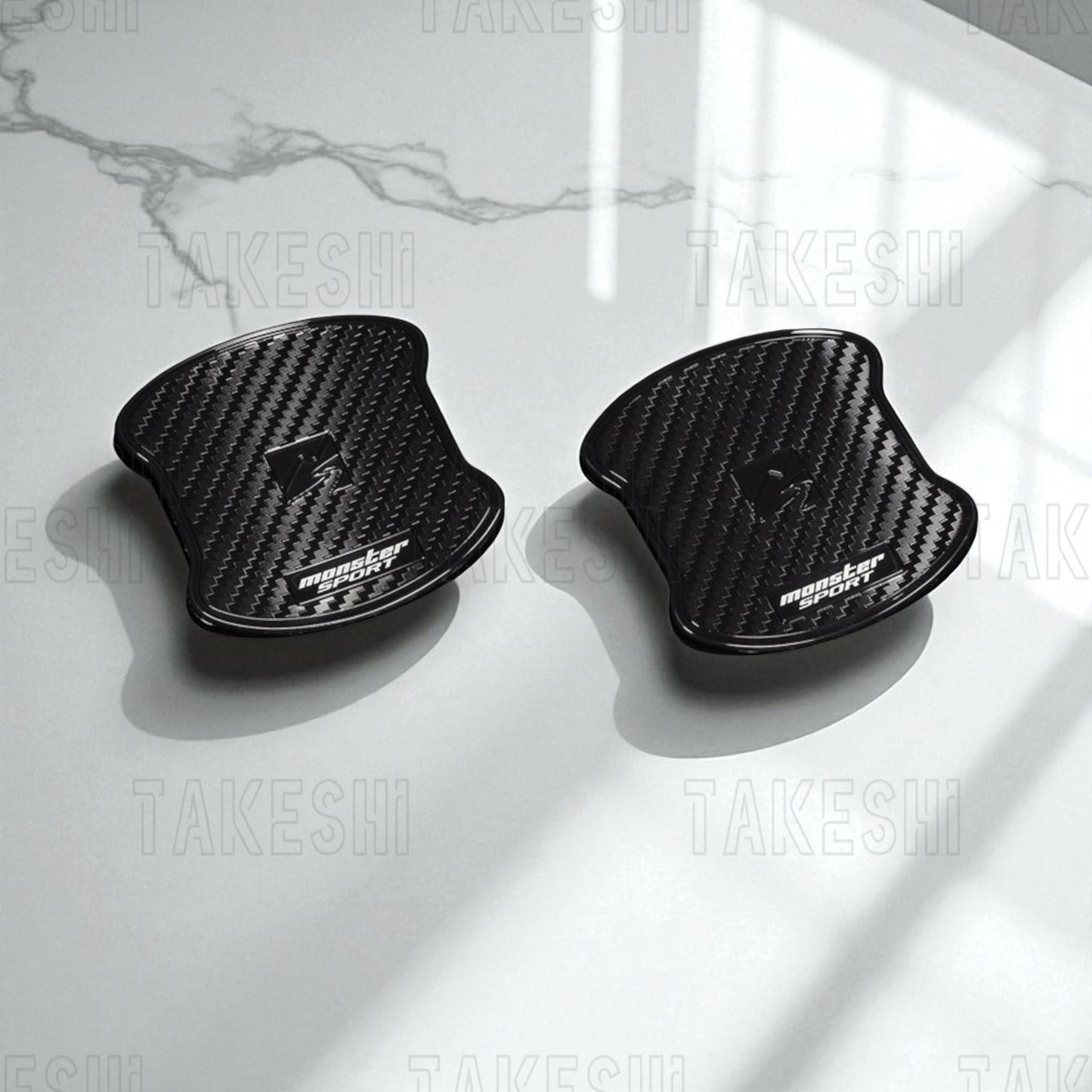 MONSTER｜SUZUKI SWIFT SPORT ZC33S MONSTER 碳纖紋門碗保護貼｜日本純正部品