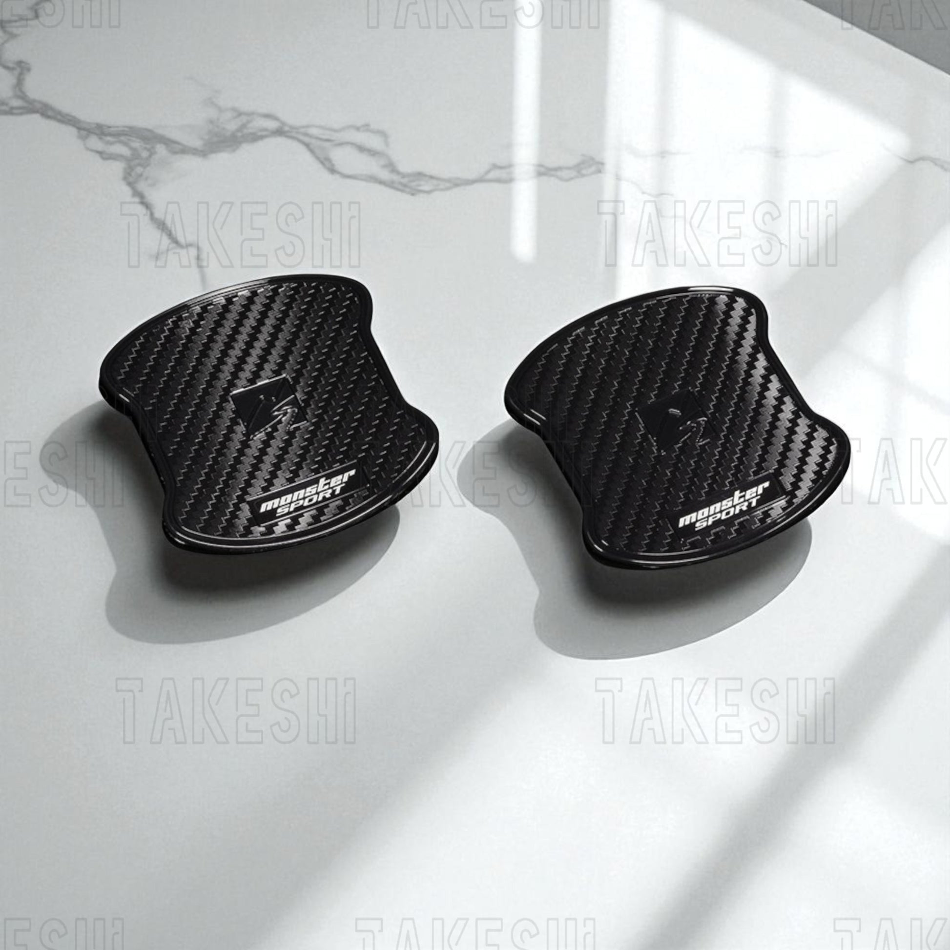 MONSTER｜SUZUKI SWIFT SPORT ZC33S MONSTER 碳纖紋門碗保護貼｜日本純正部品