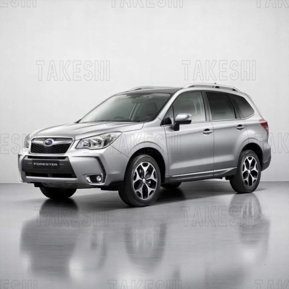 TAKESHI 武藤車藝｜SUBARU 速霸陸｜專車專用菱格紋地毯腳踏墊
