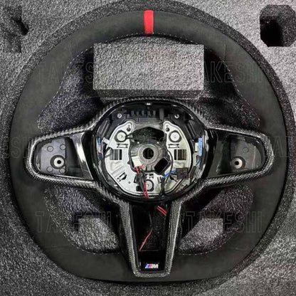 TAKESHI 武藤車藝｜寶馬 BMW 真皮方向盤｜客製化手工方向盤
