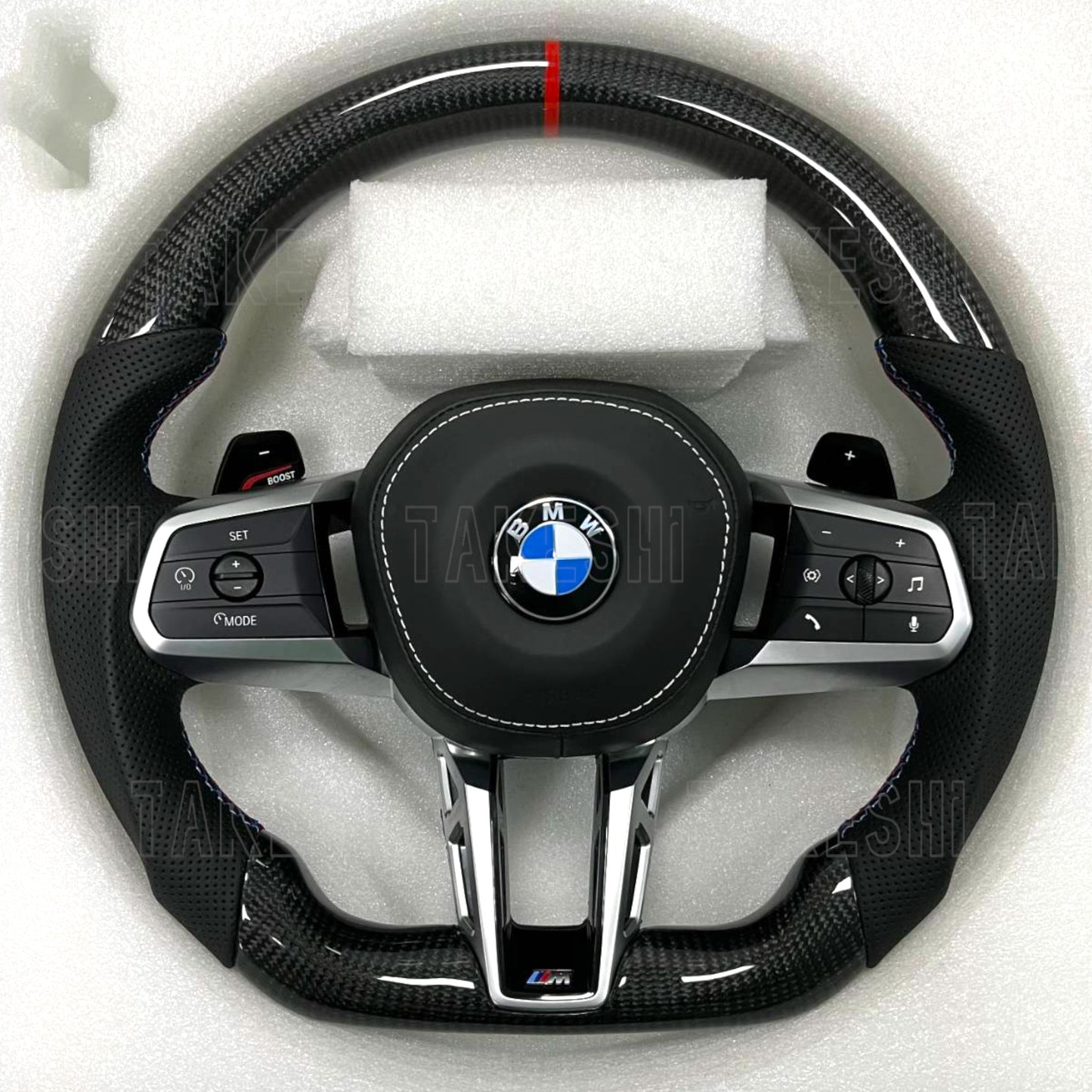 TAKESHI 武藤車藝｜寶馬 BMW 真皮方向盤｜客製化手工方向盤
