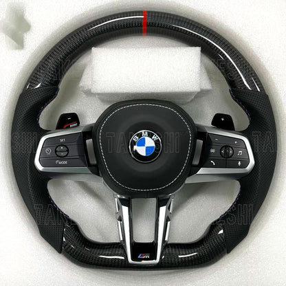 TAKESHI 武藤車藝｜寶馬 BMW 真皮方向盤｜客製化手工方向盤