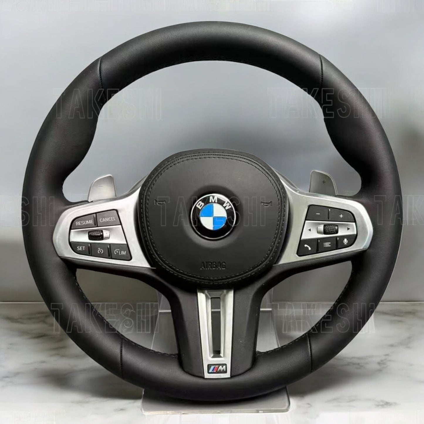 TAKESHI 武藤車藝｜寶馬 BMW 真皮方向盤｜客製化手工方向盤
