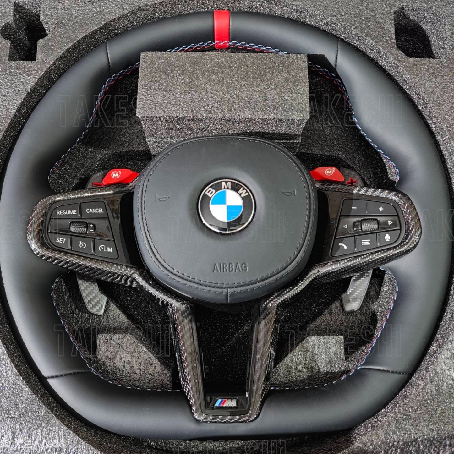 TAKESHI 武藤車藝｜寶馬 BMW 真皮方向盤｜客製化手工方向盤