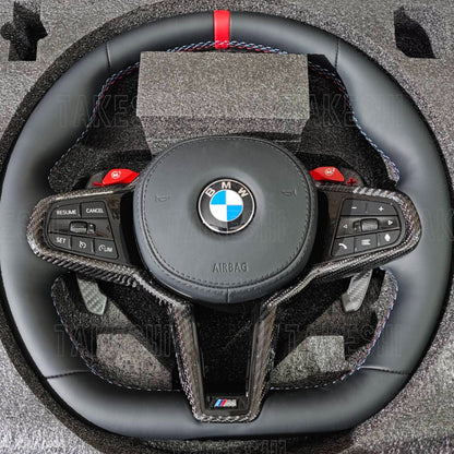 TAKESHI 武藤車藝｜寶馬 BMW 真皮方向盤｜客製化手工方向盤