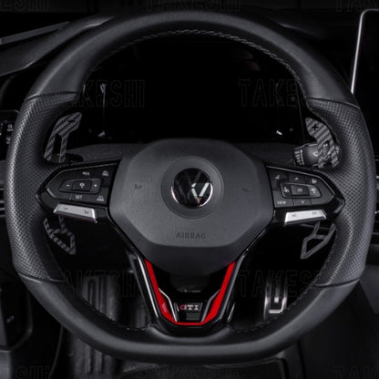 TAKESHI 武藤車藝｜福斯 VW GOLF GTI / GOLF R｜MK8 MK8.5｜專用磁吸換檔撥片