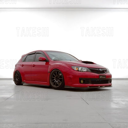 TAKESHI 武藤車藝｜08–10 SUBARU STI GRB CS 前下巴｜PU 空力套件｜GRB 專用 CS 風格 前下擾流