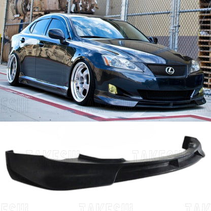 TAKESHI 武藤車藝｜09–10 LEXUS IS250 BX 前下巴｜PU 空力套件｜IS250 二代 專用 BX 風格 前下擾流