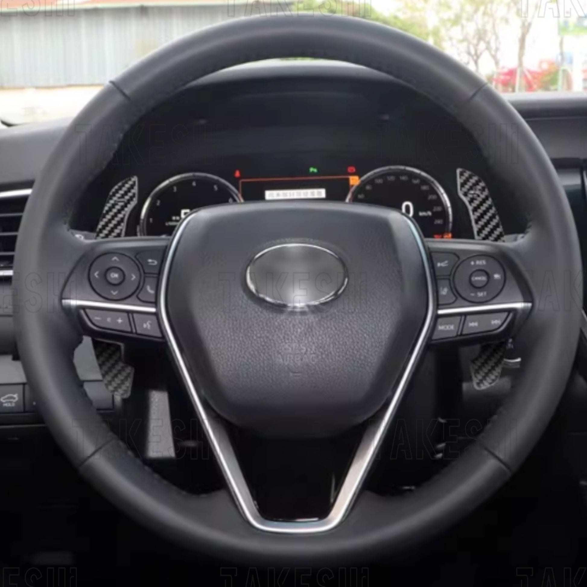 TAKESHI 武藤車藝｜GR YARIS 專用磁吸撥片｜內裝升級 磁吸回饋 戰鬥化換檔手感