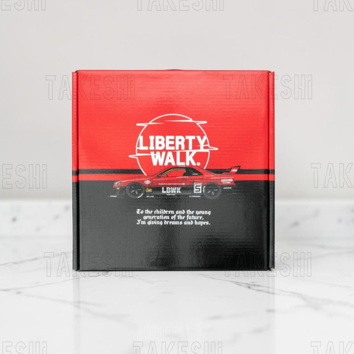 Liberty Walk ｜RedxBlack 340mm｜改裝方向盤