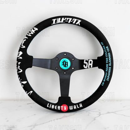 Liberty Walk ｜LB Steering Ver5 340mm｜改裝方向盤