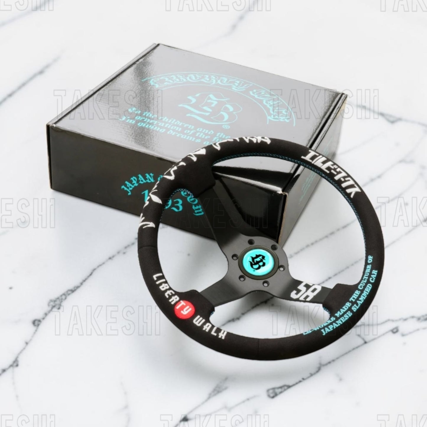 Liberty Walk ｜LB Steering Ver5 340mm｜改裝方向盤