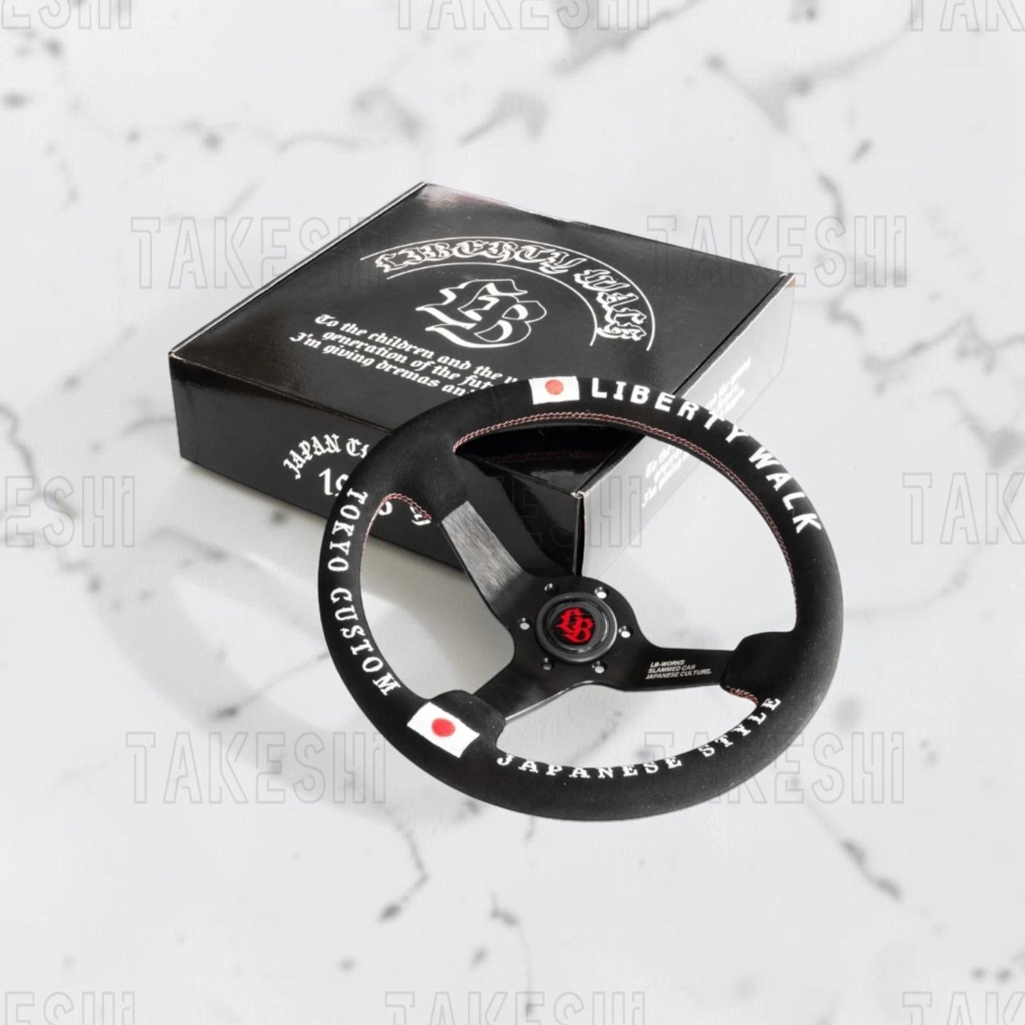 Liberty Walk ｜CS27 LB Steering Ver4 340mm｜改裝方向盤