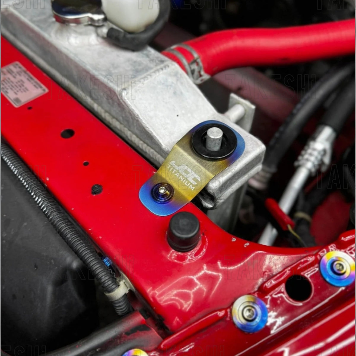 JDC｜鈦合金 水箱支架｜S2000/EK/EM/EJ