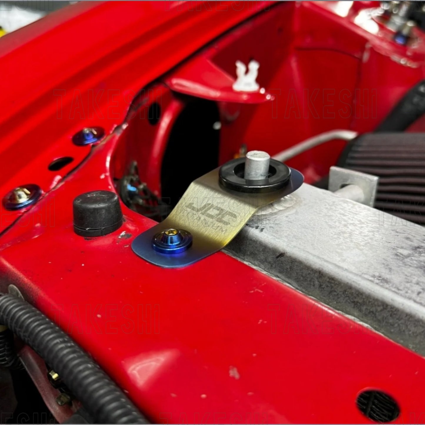 JDC｜鈦合金 水箱支架｜S2000/EK/EM/EJ