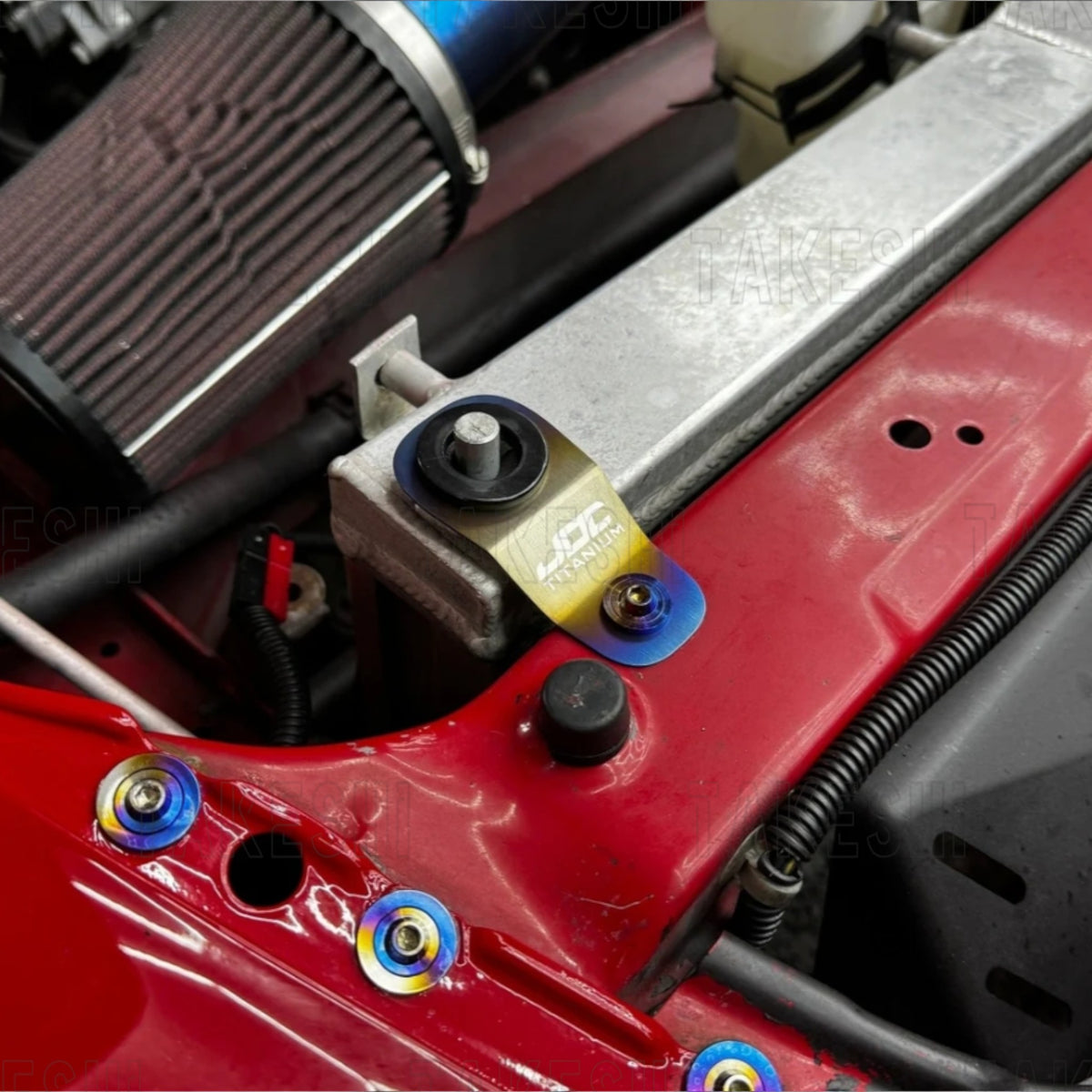 JDC｜鈦合金 水箱支架｜S2000/EK/EM/EJ