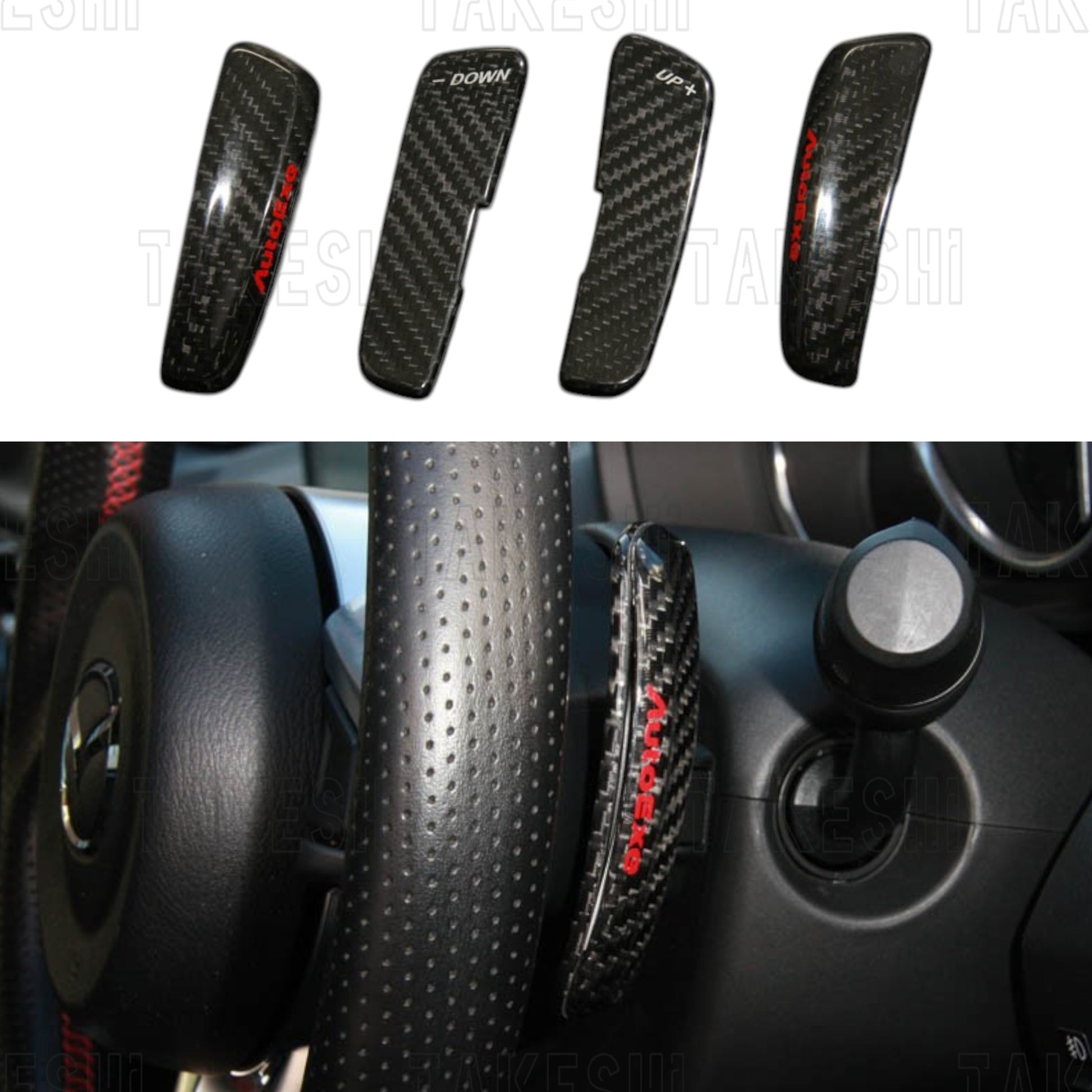AutoExe｜換檔撥片｜MAZDA2／3｜BM／CX-3／CX-5／MAZDA6｜原廠撥片車款專用