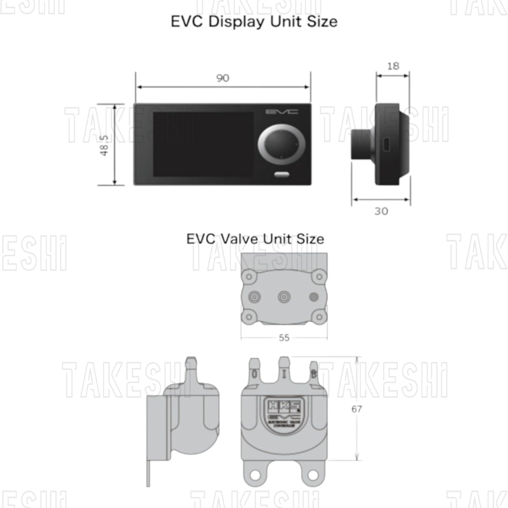 HKS｜EVC7 電子式渦輪壓力控制器｜日本原裝進口｜代購– M.Takeshi 武藤車藝