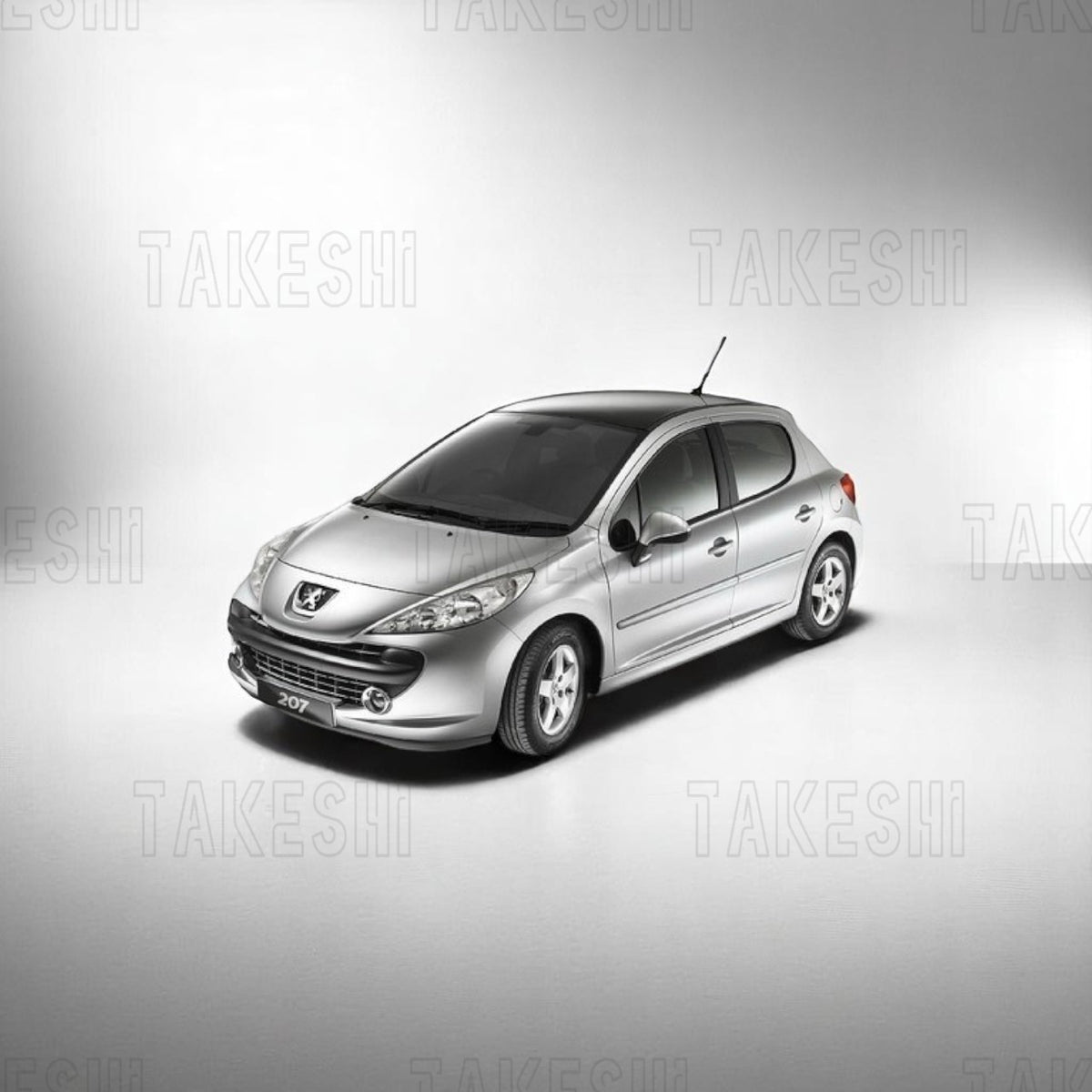 TAKESHI 武藤車藝｜PEUGEOT 標緻寶獅｜專車專用菱格紋地毯腳踏墊