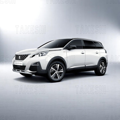 TAKESHI 武藤車藝｜PEUGEOT 標緻寶獅｜專車專用菱格紋地毯腳踏墊