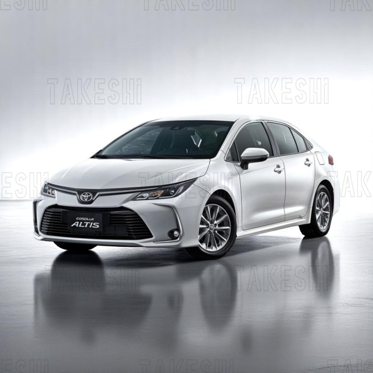 TAKESHI 武藤車藝｜TOYOTA 豐田｜專車專用菱格紋地毯腳踏墊