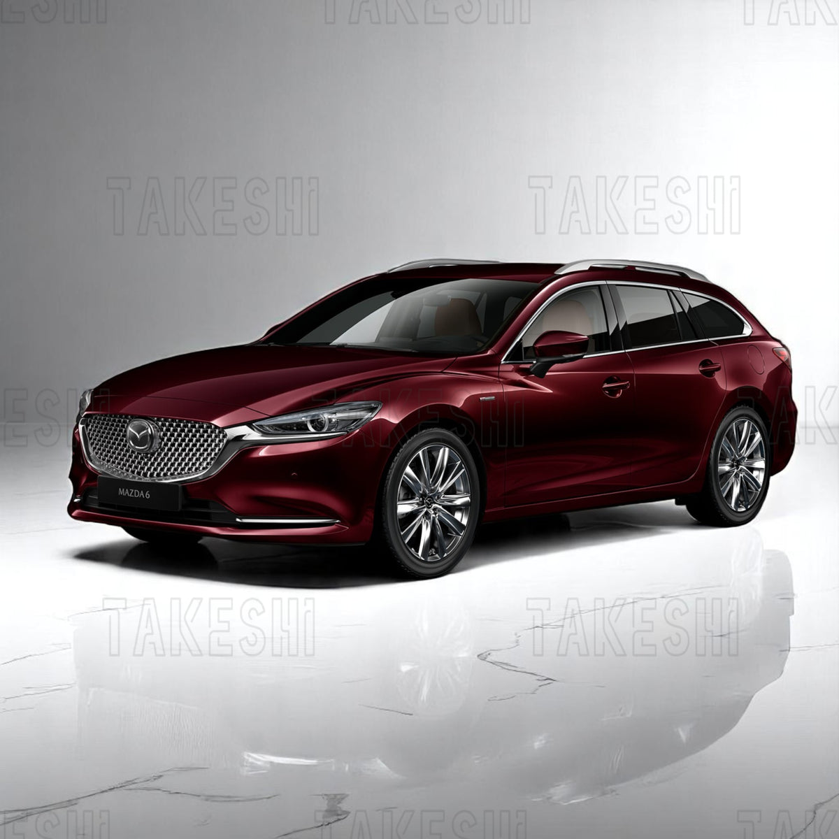 TAKESHI 武藤車藝｜MAZDA 馬自達｜專車專用菱格紋地毯腳踏墊