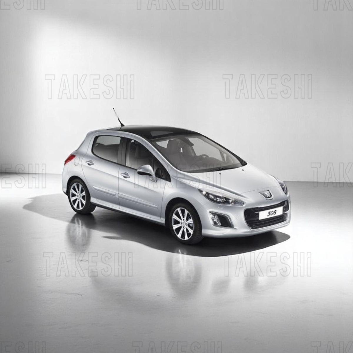 TAKESHI 武藤車藝｜PEUGEOT 標緻寶獅｜專車專用菱格紋地毯腳踏墊