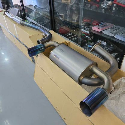 EVOX MONSTER SPORT XT200鈦合金中尾段排氣管 TITANIUM EXHAUST XT200