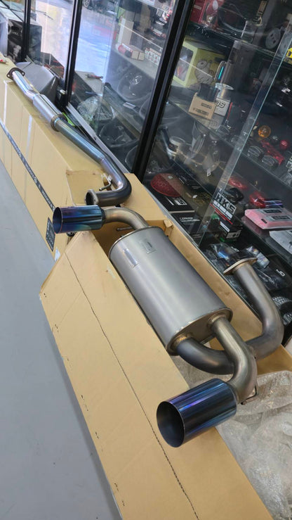 EVOX MONSTER SPORT XT200鈦合金中尾段排氣管 TITANIUM EXHAUST XT200