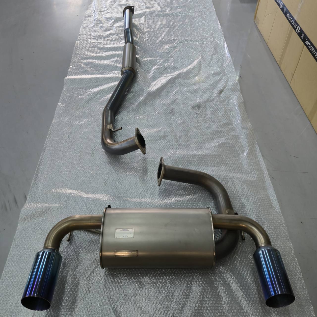 EVOX MONSTER SPORT XT200鈦合金中尾段排氣管 TITANIUM EXHAUST XT200