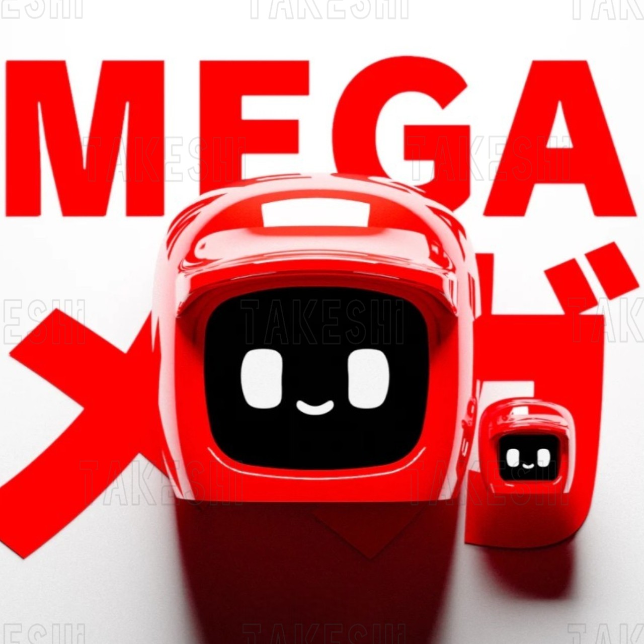 DASAI｜MEGA MOCHI3｜大麻糬 充電款 裝飾機器人
