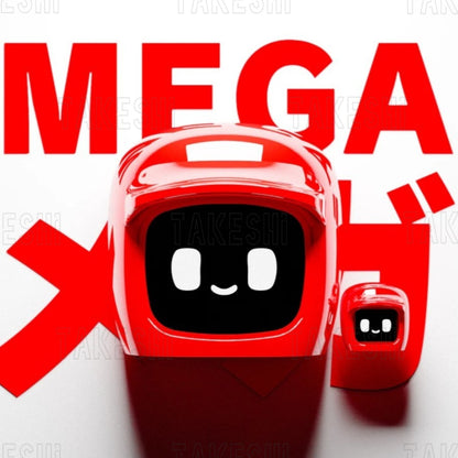 DASAI｜MEGA MOCHI3｜大麻糬 充電款 裝飾機器人