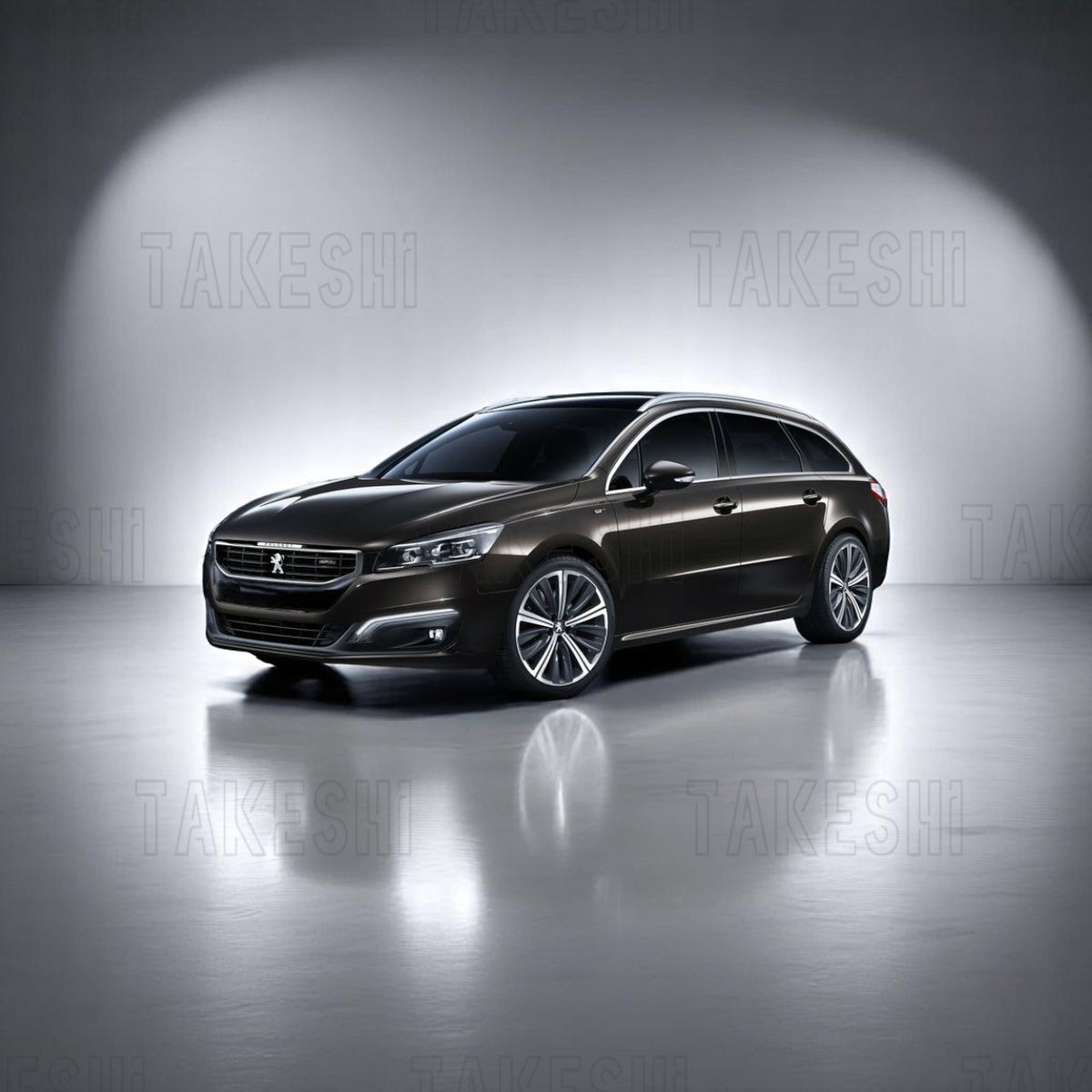 TAKESHI 武藤車藝｜PEUGEOT 標緻寶獅｜專車專用菱格紋地毯腳踏墊