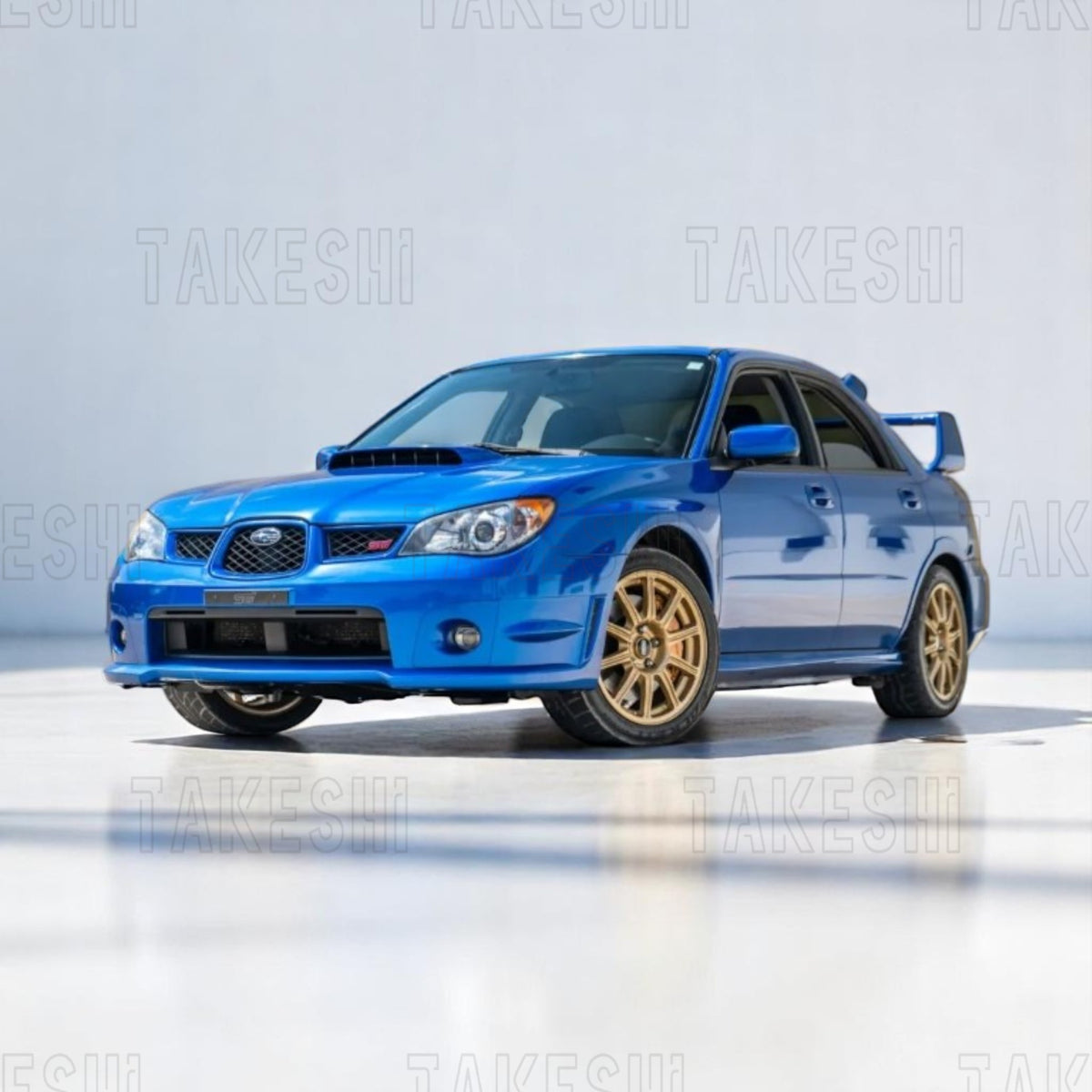 TAKESHI 武藤車藝｜SUBARU 速霸陸｜專車專用菱格紋地毯腳踏墊