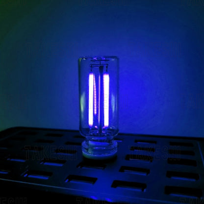 TAKESHI 武藤車藝｜LED 鎢絲燈泡造型 車內氣氛燈｜USB 觸控調光