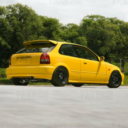 TAKESHI 武藤車藝｜96–00 HONDA CIVIC K8 CTR 後下巴｜PU 空力套件｜K8 三門 專用 後下擾流