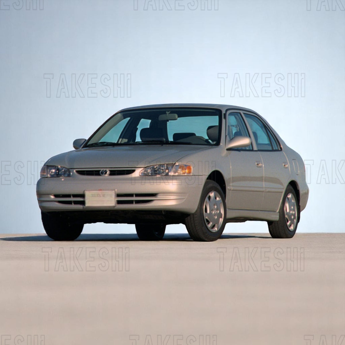 TAKESHI 武藤車藝｜TOYOTA 豐田 美規｜專車專用菱格紋地毯腳踏墊